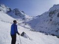 Looking up the glacier 1